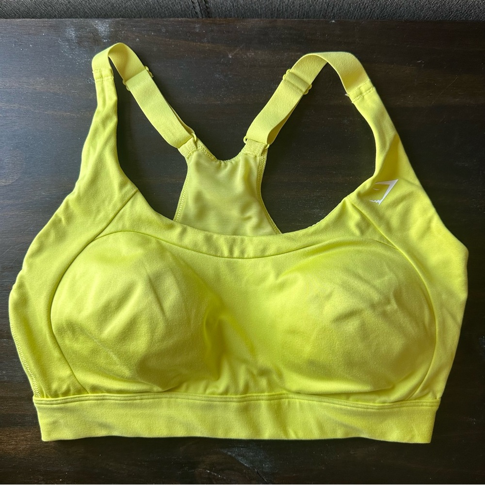 Gymshark Vibrant Yellow Sports Bra